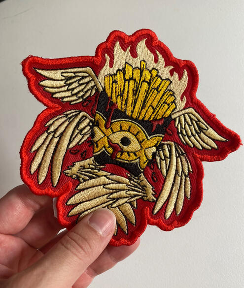 Biblically Accurate Fries Patch